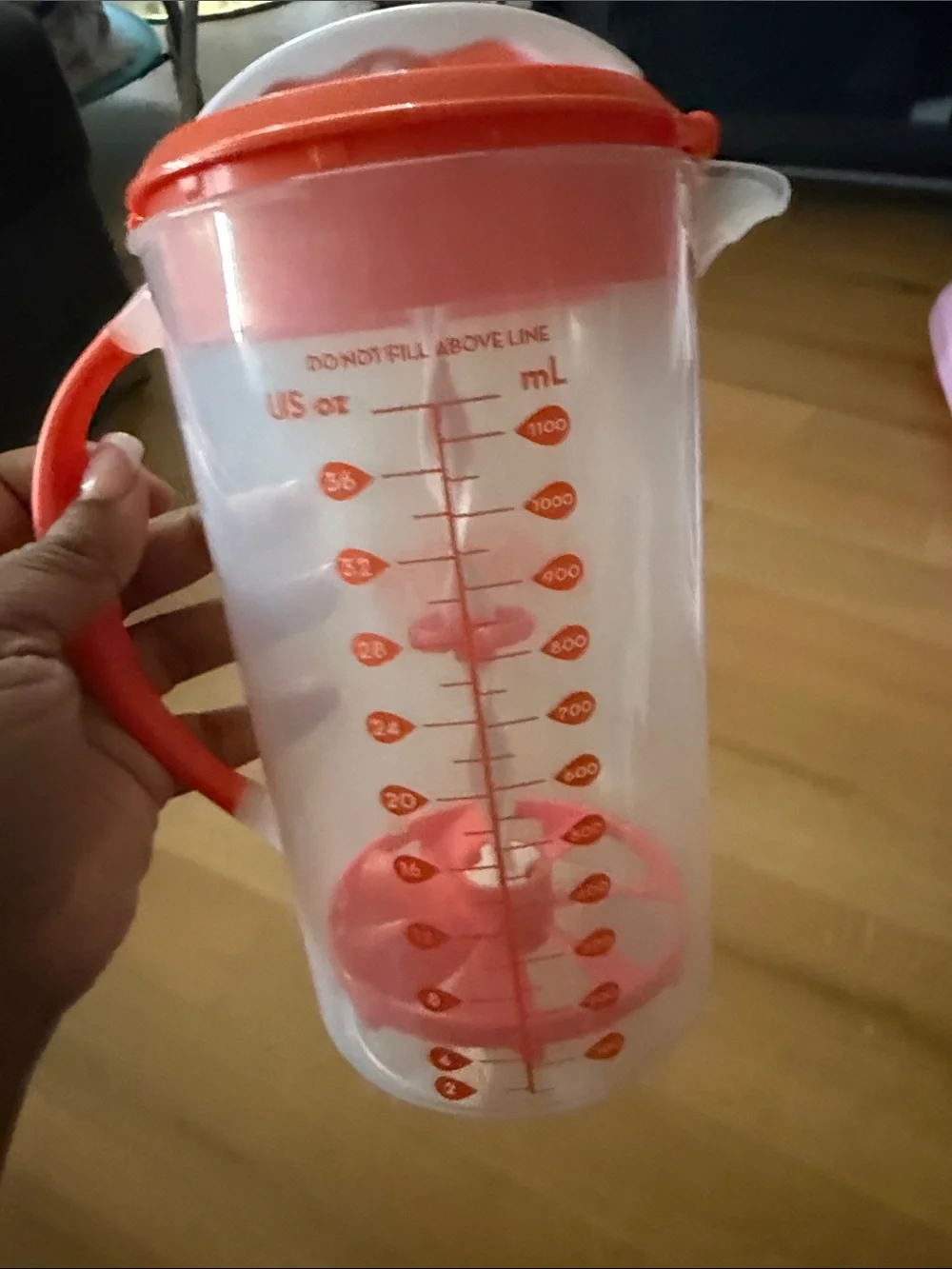 Dr. Brown's Pink Infant Bottle/Trainer Cup with Handle